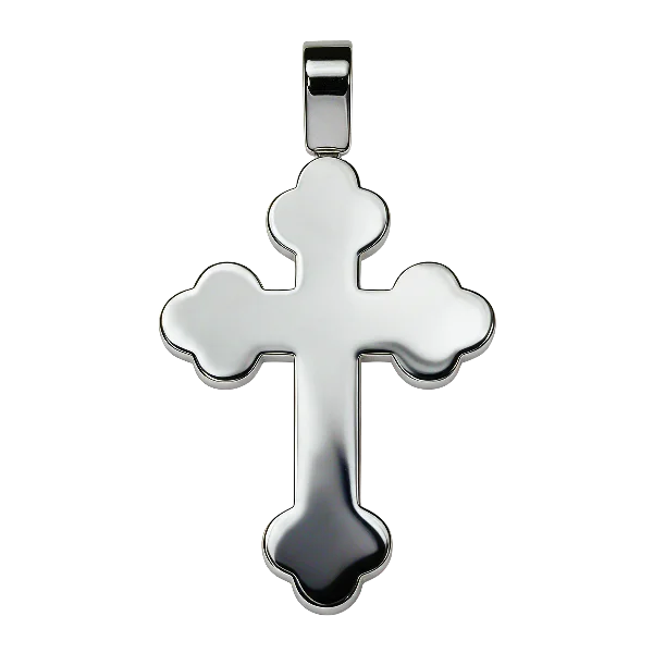 Moissanite Cross Pendant