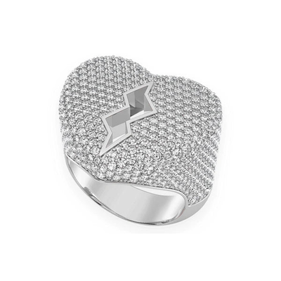 Broken Heart Ring - Miami The Jeweler