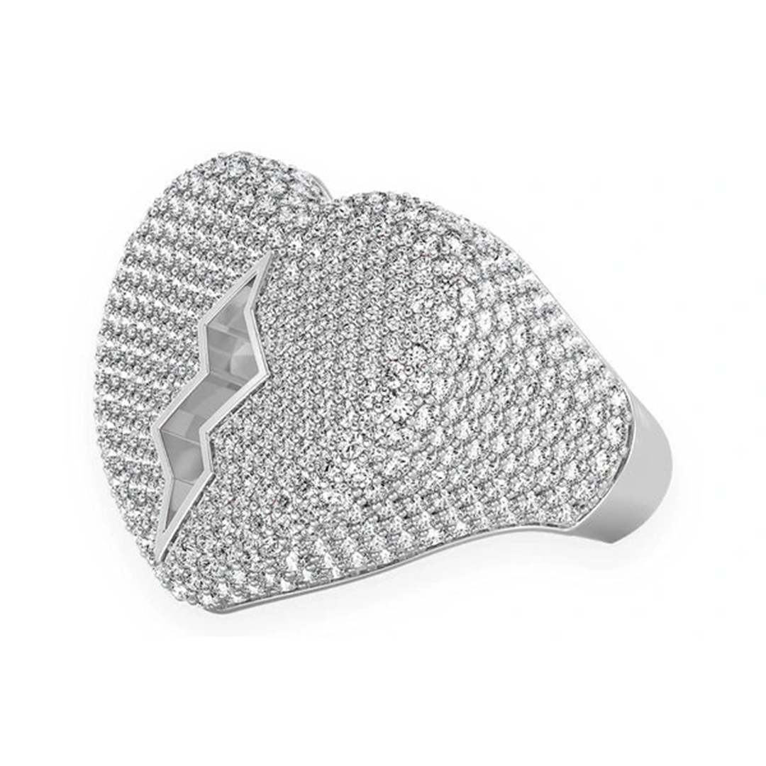 Broken Heart Ring - Miami The Jeweler