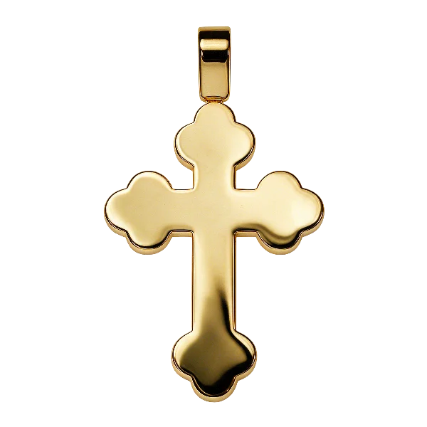 Moissanite Cross Pendant