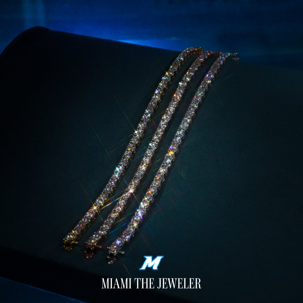 Moissanite Tennis Bracelet [5MM] - Miami The Jeweler