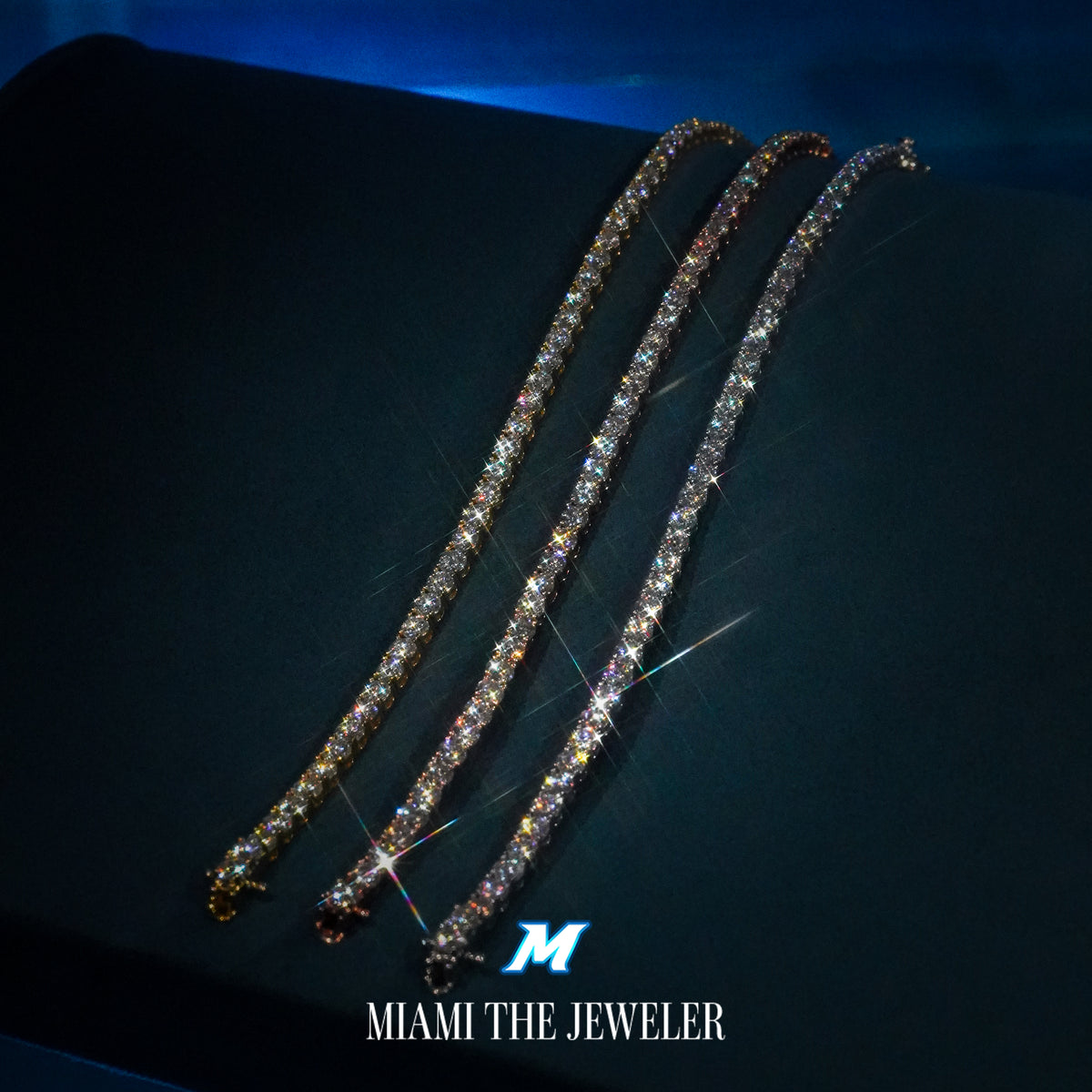 Moissanite Tennis Bracelet [4MM] - Miami The Jeweler