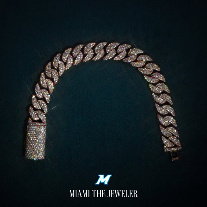 Moissanite Miami Cuban Bracelet [10mm]