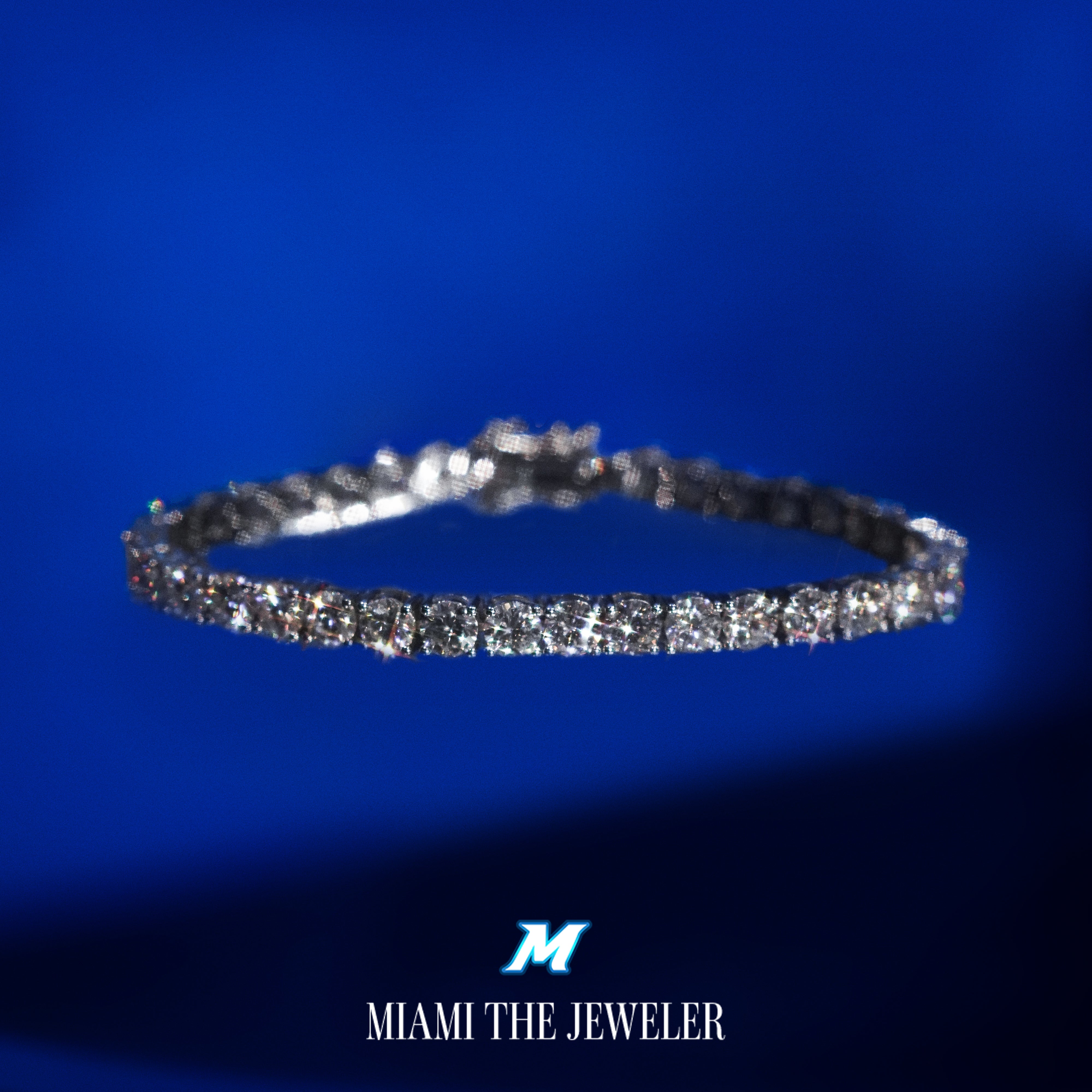Moissanite Tennis Bracelet [5MM] - Miami The Jeweler