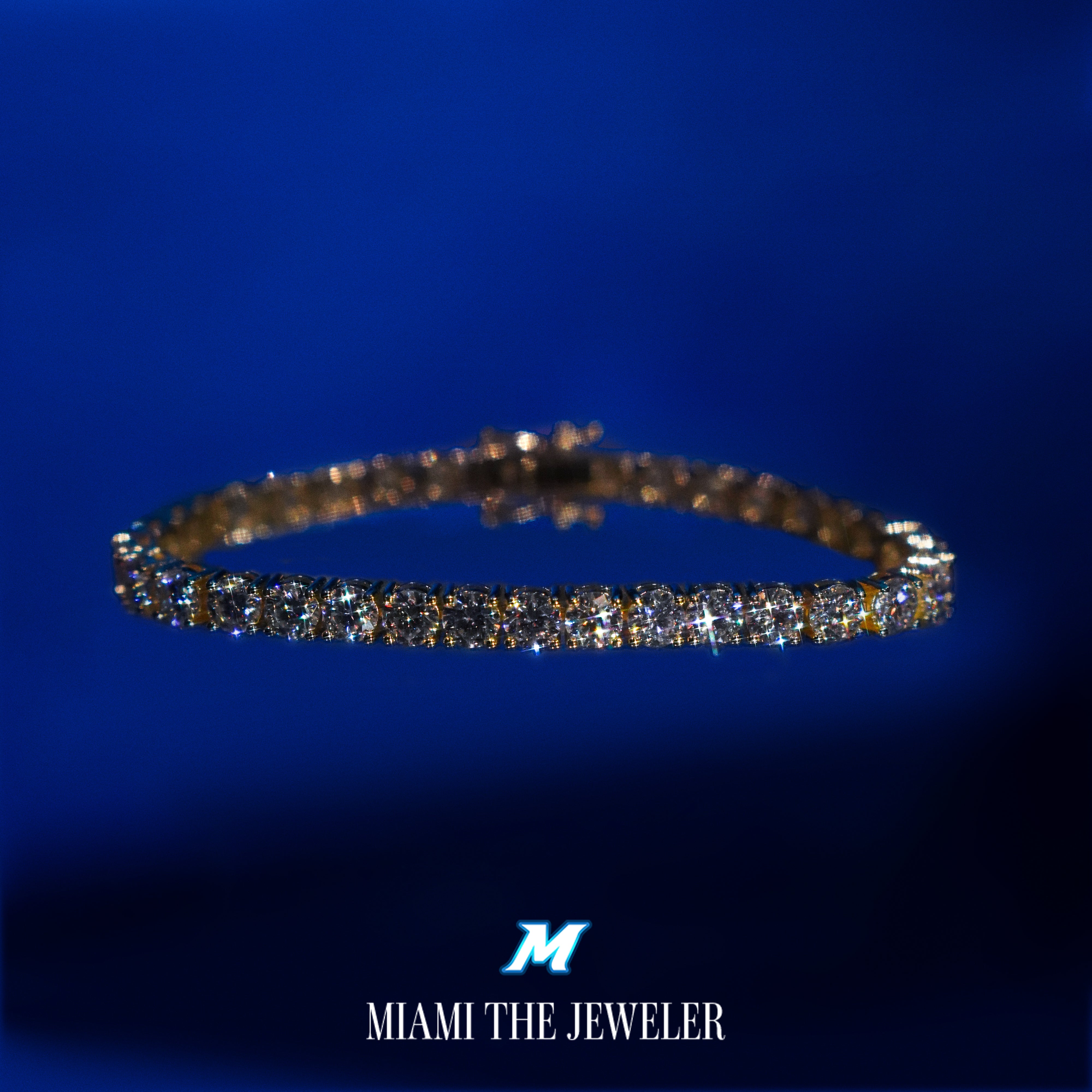 Moissanite Tennis Bracelet [5MM] - Miami The Jeweler