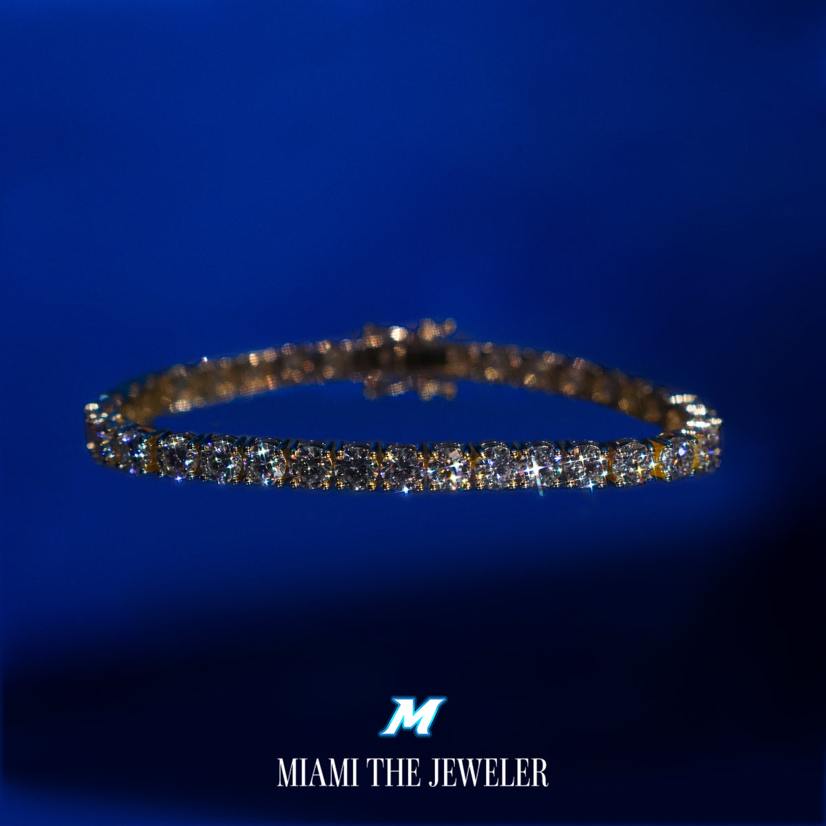 Moissanite Tennis Bracelet [5MM] - Miami The Jeweler