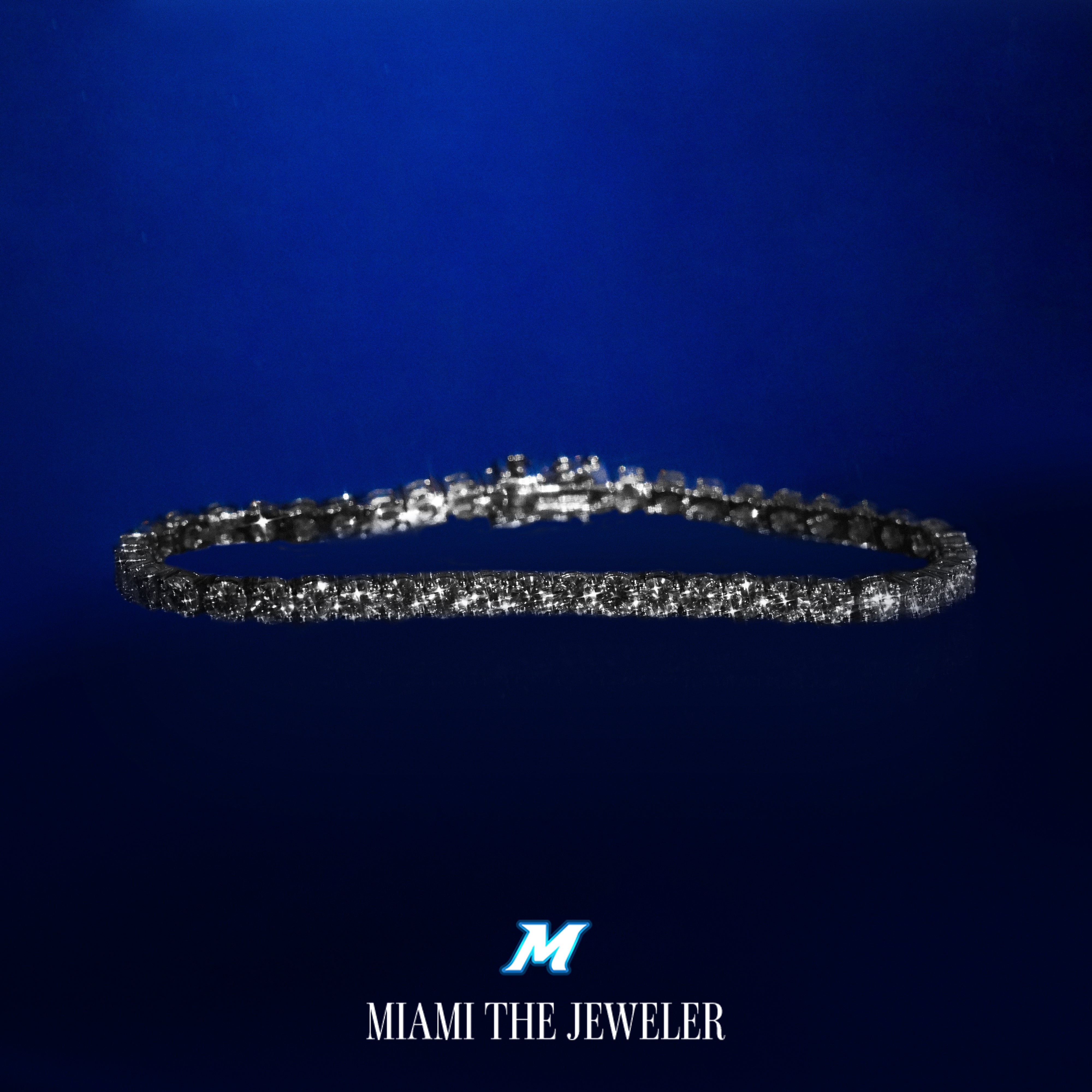 Moissanite Tennis Bracelet [4MM] - Miami The Jeweler