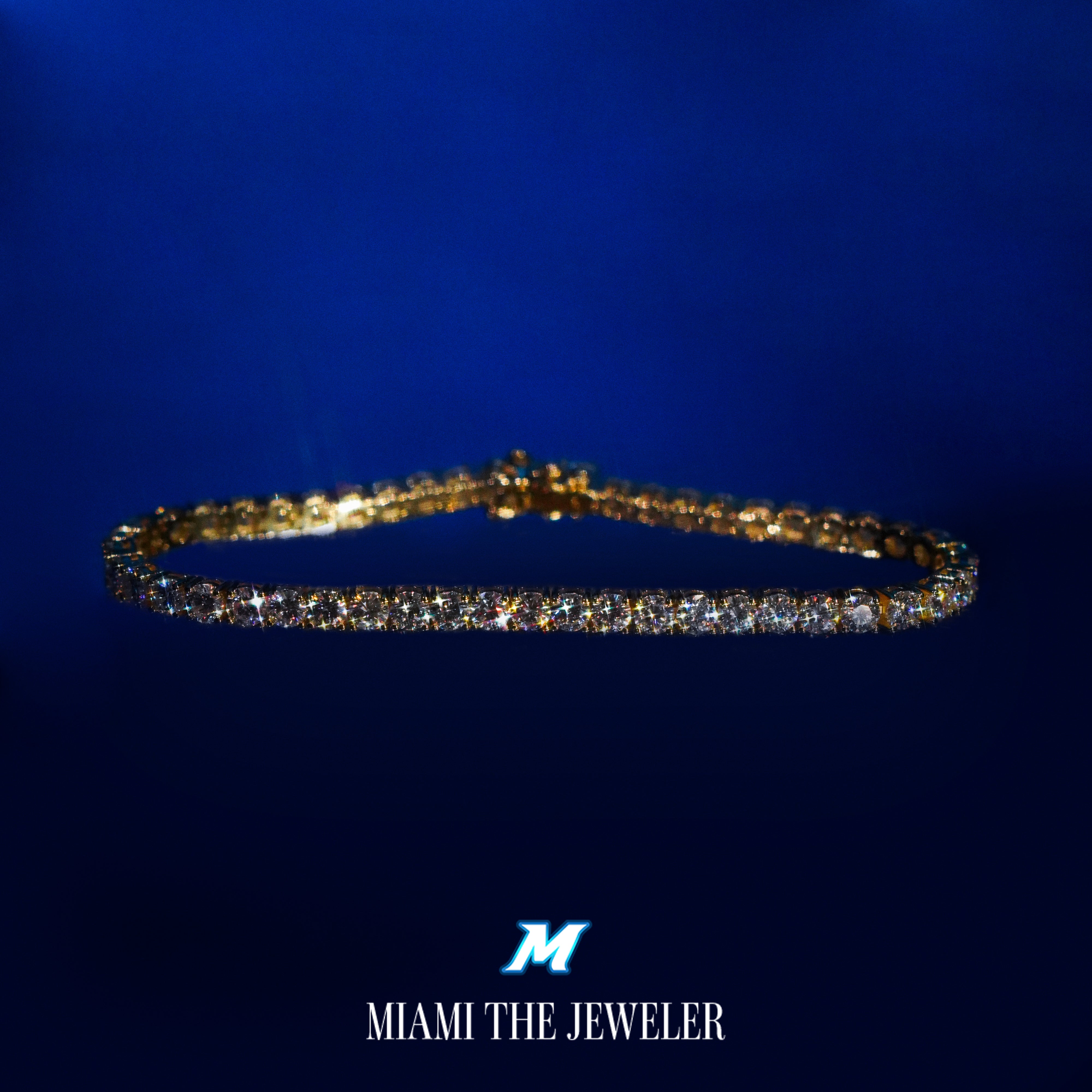 Moissanite Tennis Bracelet [4MM] - Miami The Jeweler