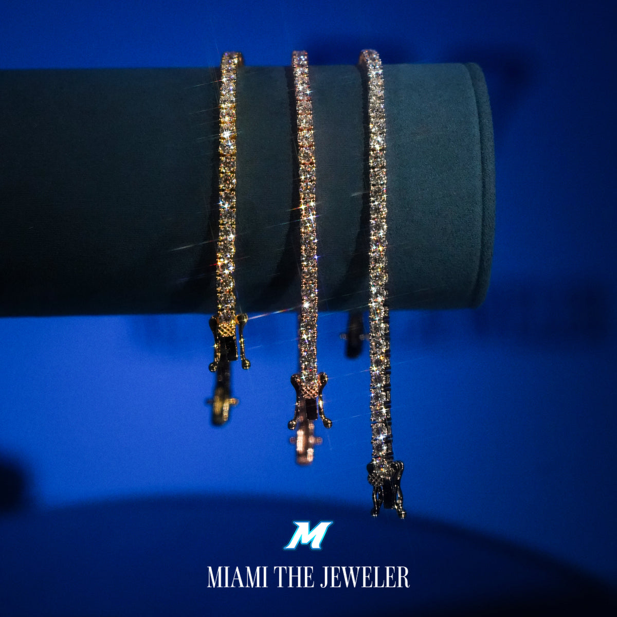 Moissanite Tennis Bracelet [3MM] - Miami The Jeweler