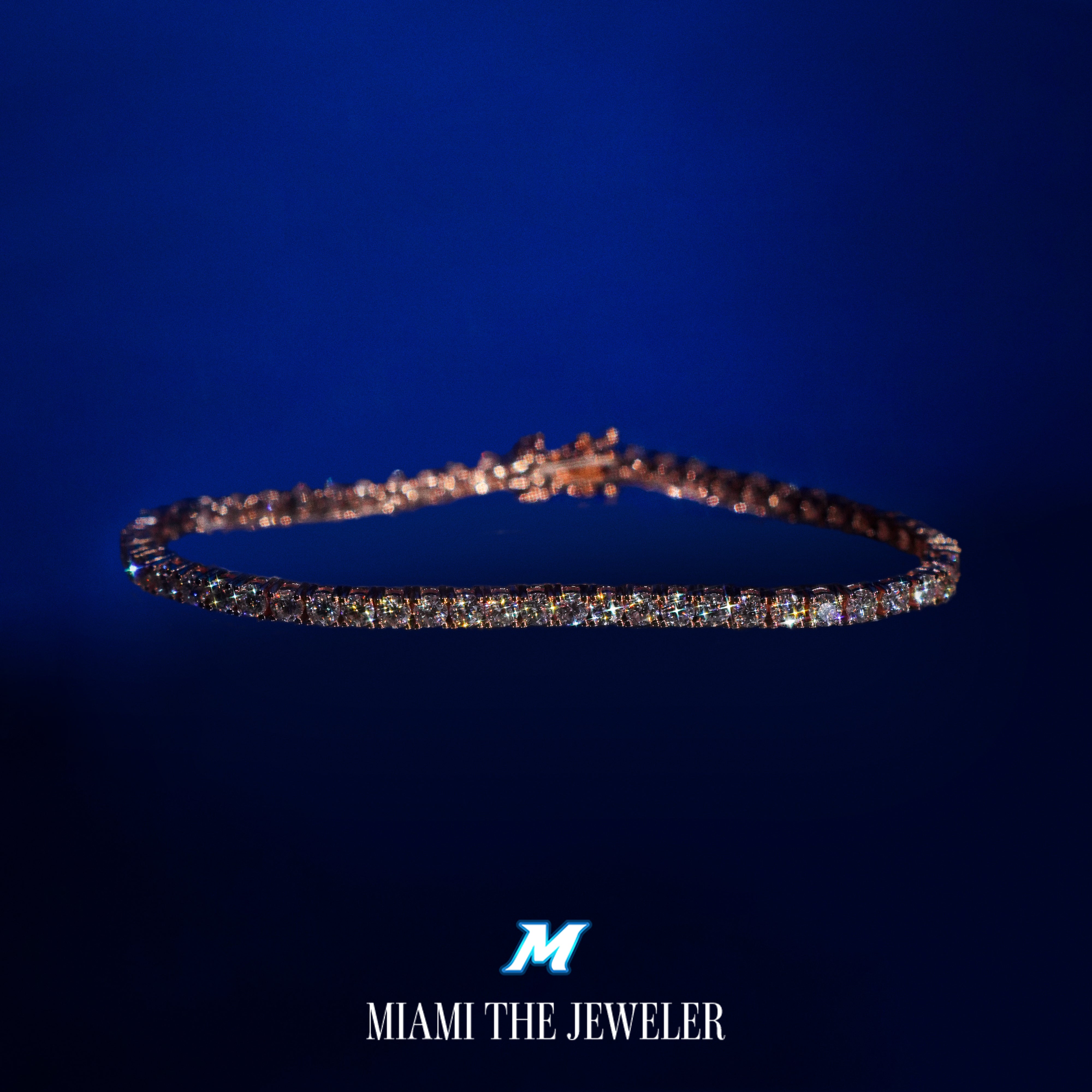Moissanite Tennis Bracelet [3MM] - Miami The Jeweler