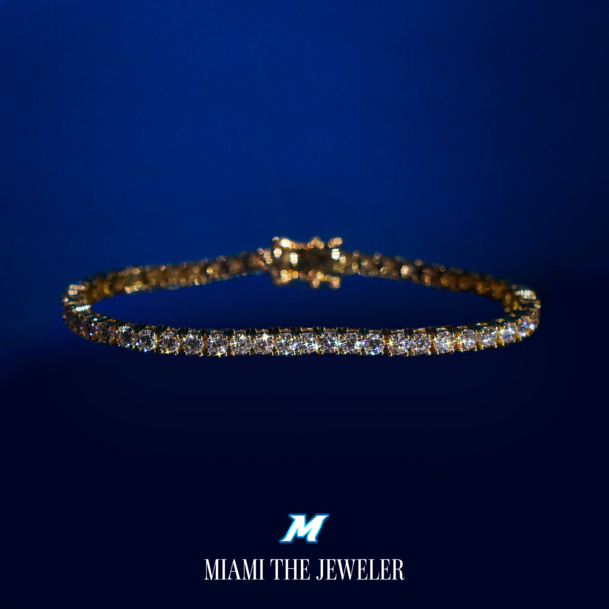 Moissanite Tennis Bracelet [3MM] - Miami The Jeweler