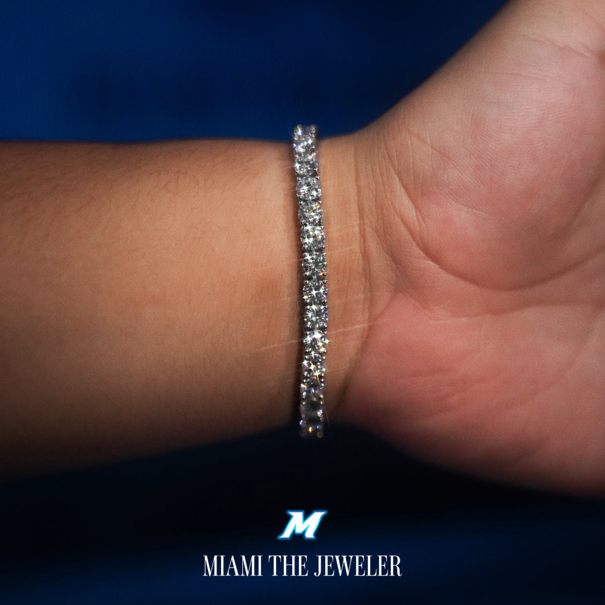 Moissanite Tennis Bracelet [5MM] - Miami The Jeweler