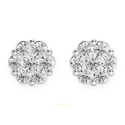 Flower Stud Earrings - Miami The Jeweler