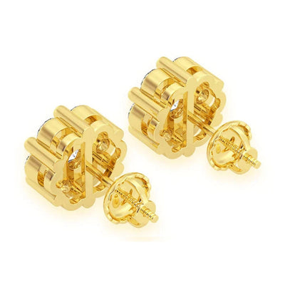 Flower Stud Earrings - Miami The Jeweler