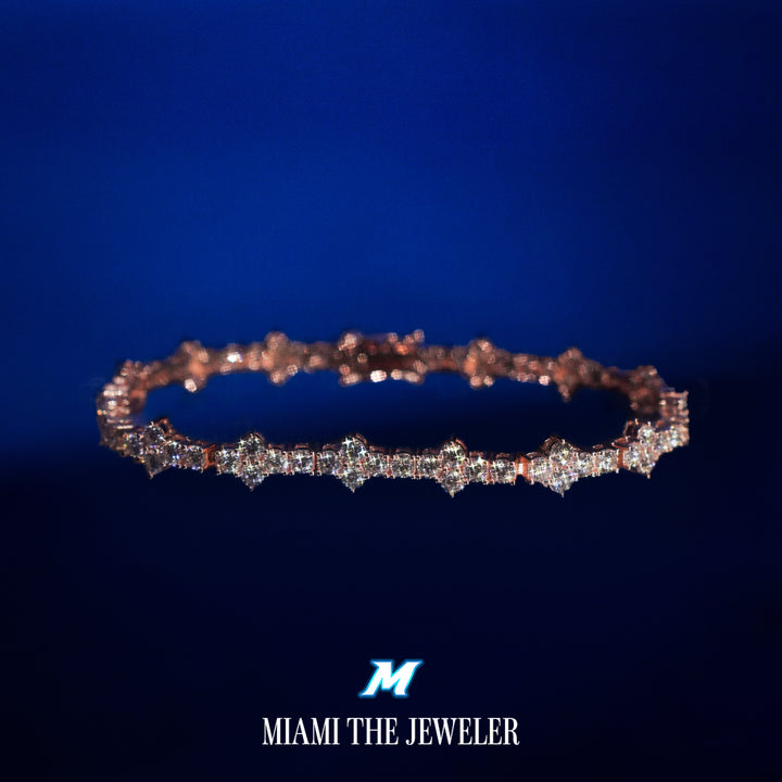 Moissanite Spike Bracelet