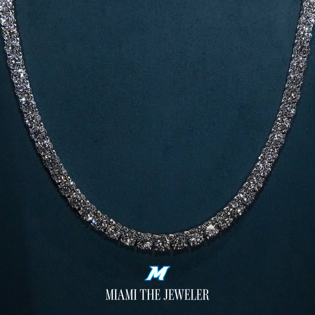 Moissanite Tennis Chain [5MM]