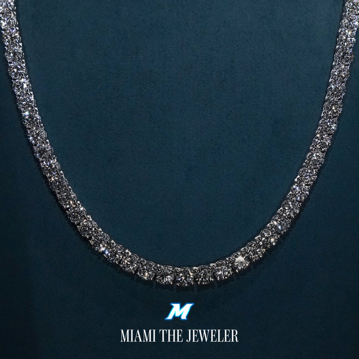 Moissanite Tennis Chain [5MM]